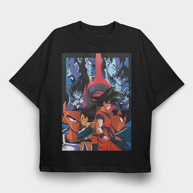 Dragon Ball Z 34, Tricou Oversize Barbati (Unisex)
