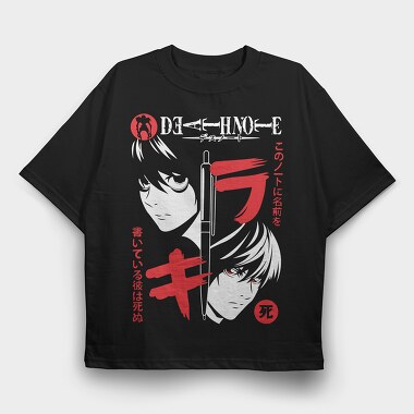 Death Note 7, Tricou Oversize Barbati (Unisex)