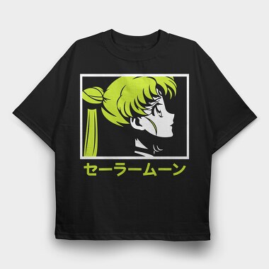 Sailor Moon 1, Tricou Oversize Barbati (Unisex)