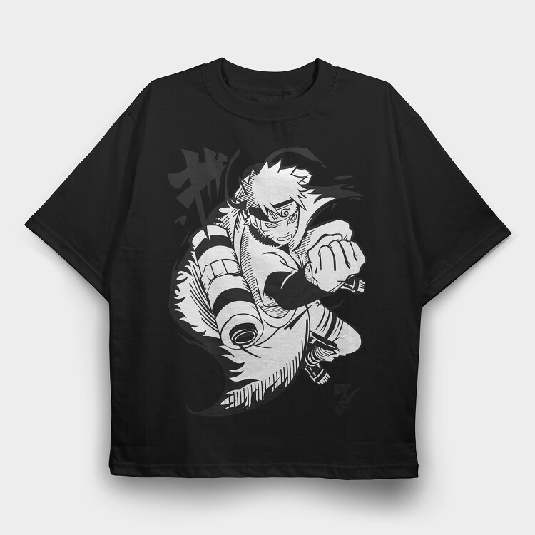 Naruto 12, Tricou Oversize Barbati (Unisex)