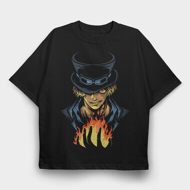 One Piece 16, Tricou Oversize Barbati (Unisex)