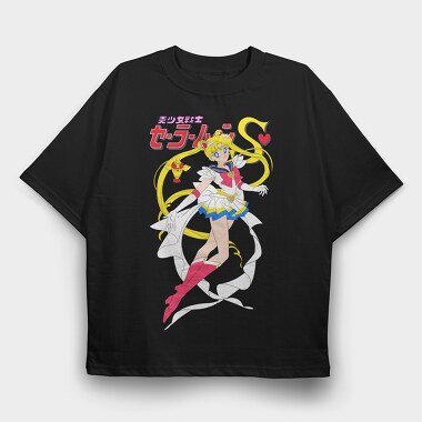 Sailor Moon 15, Tricou Oversize Barbati (Unisex)