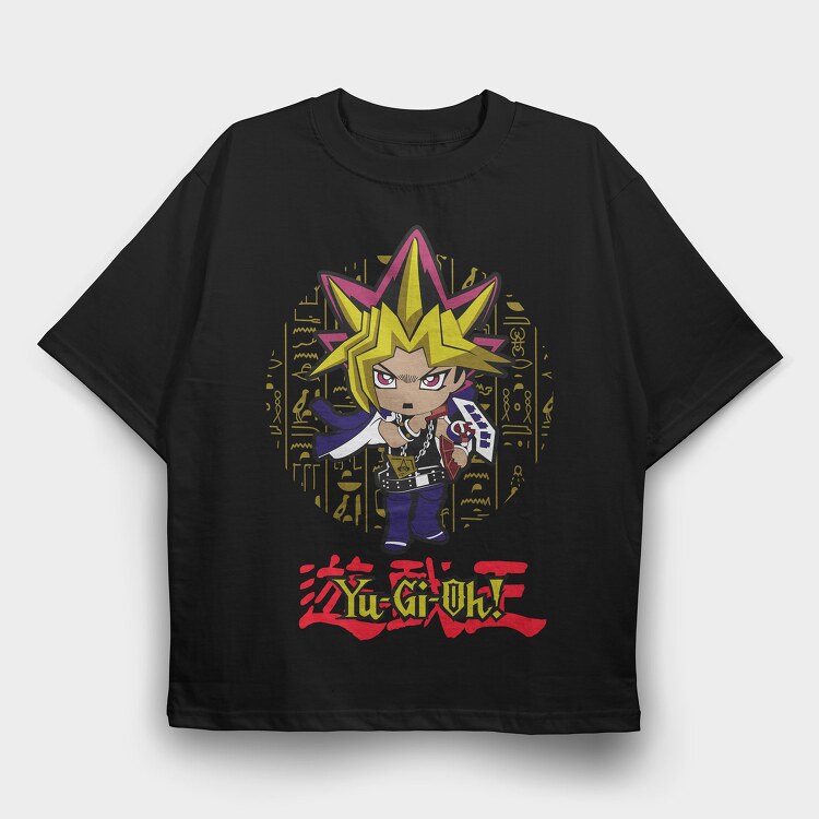 Yu Gi Oh 10, Tricou Oversize Barbati (Unisex)