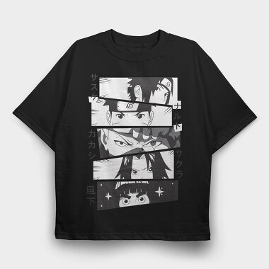 Naruto 19, Tricou Oversize Barbati (Unisex)