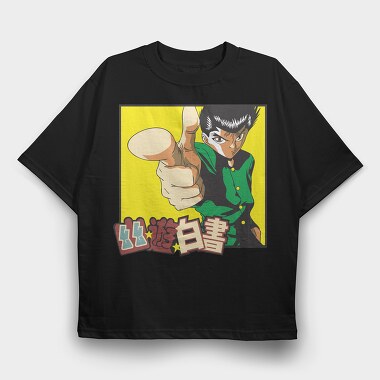Yu Yu Hakusho 1, Tricou Oversize Barbati (Unisex)