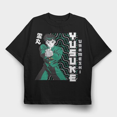 Yu Yu Hakusho 10, Tricou Oversize Barbati (Unisex)