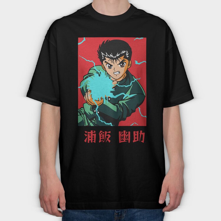 Yu Yu Hakusho 4, Tricou Oversize Barbati (Unisex)
