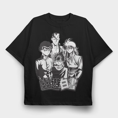 Yu Yu Hakusho 6, Tricou Oversize Barbati (Unisex)
