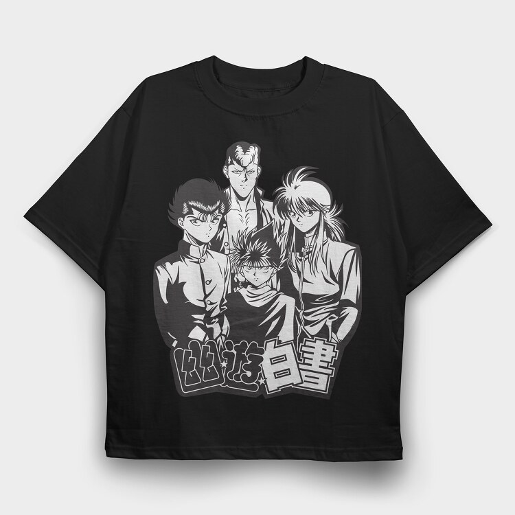 Yu Yu Hakusho 6, Tricou Oversize Barbati (Unisex)