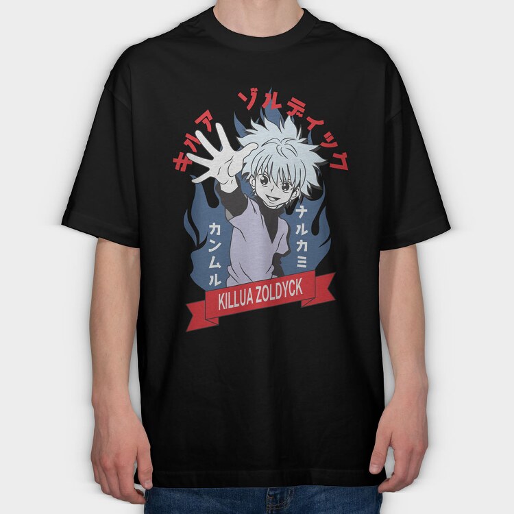 Hunter X Hunter 3, Tricou Oversize Barbati (Unisex)