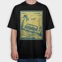 Retro Nature Outdoor 17, Tricou Oversize Barbati (Unisex)