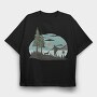 Retro Nature Outdoor 22, Tricou Oversize Barbati (Unisex)