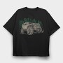Offroad Jeep, Tricou Oversize Barbati (Unisex)
