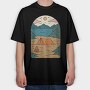 Landscape Nature 3, Tricou Oversize Barbati (Unisex)