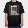 Old Pc, Tricou Oversize Barbati (Unisex)
