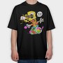 Crazy Bartman, Tricou Oversize Barbati (Unisex)