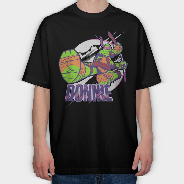 Teenage Mutant Ninja Turtles 2, Tricou Oversize Barbati (Unisex)