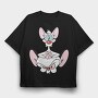 Pinky & the Brain 10, Tricou Oversize Barbati (Unisex)