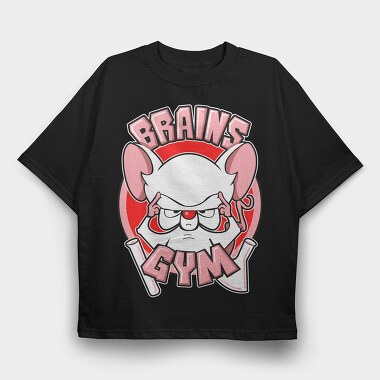 Pinky & the Brain 3, Tricou Oversize Barbati (Unisex)