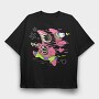 Crazy Patrick Star, Tricou Oversize Barbati (Unisex)