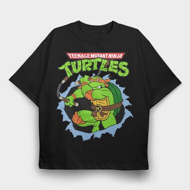Teenage Mutant Ninja Turtles 8, Tricou Oversize Barbati (Unisex)