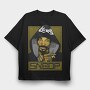 Snoop Dog 2, Tricou Oversize Barbati (Unisex)