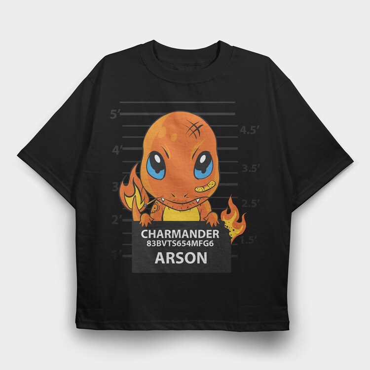 Pokemon 13, Tricou Oversize Barbati (Unisex)