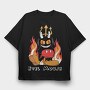 Cuphead 9, Tricou Oversize Barbati (Unisex)
