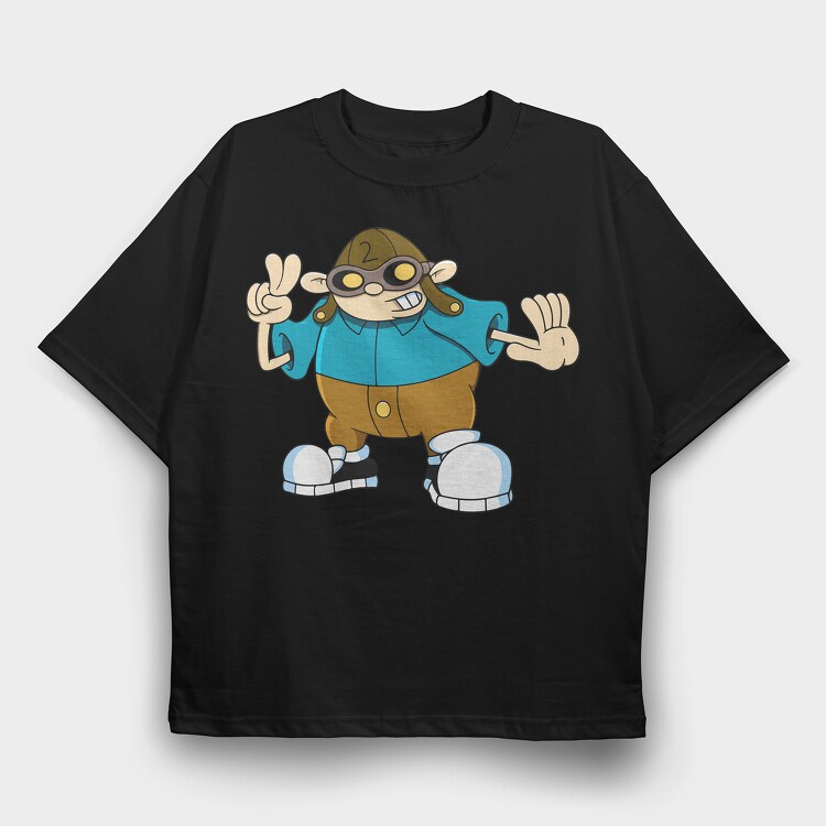 Kids Next Door 7, Tricou Oversize Barbati (Unisex)