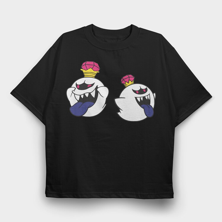 King Boo 1 2, Tricou Oversize Barbati (Unisex)