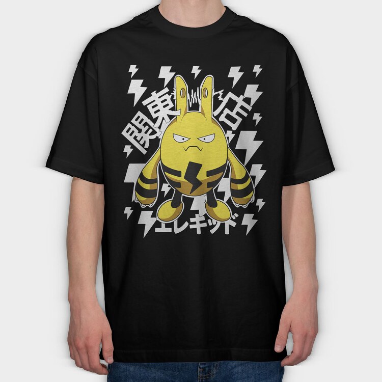 Pokemon 6, Tricou Oversize Barbati (Unisex)