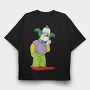 Krusty the Clown, Tricou Oversize Barbati (Unisex)