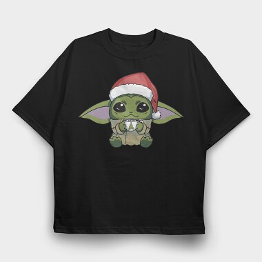Baby Yoda 13, Tricou Oversize Barbati (Unisex)
