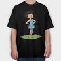 The Flintstones 18, Tricou Oversize Barbati (Unisex)