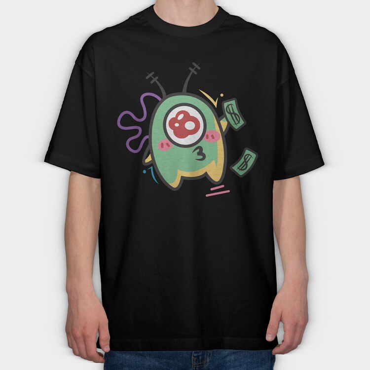 SpongeBob 23, Tricou Oversize Barbati (Unisex)