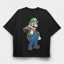 Luigi 2, Tricou Oversize Barbati (Unisex)