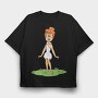 The Flintstones 24, Tricou Oversize Barbati (Unisex)