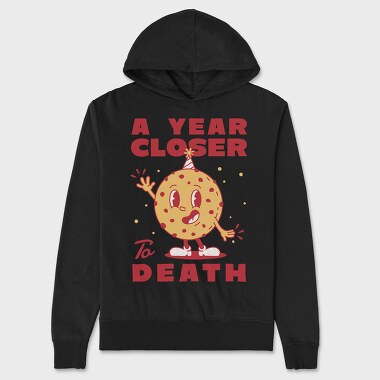 A Year Closer to Death, Hanorac Oversize Barbati (Unisex)