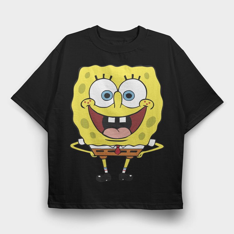 SpongeBob 6, Tricou Oversize Barbati (Unisex)