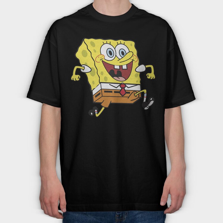 SpongeBob 9, Tricou Oversize Barbati (Unisex)