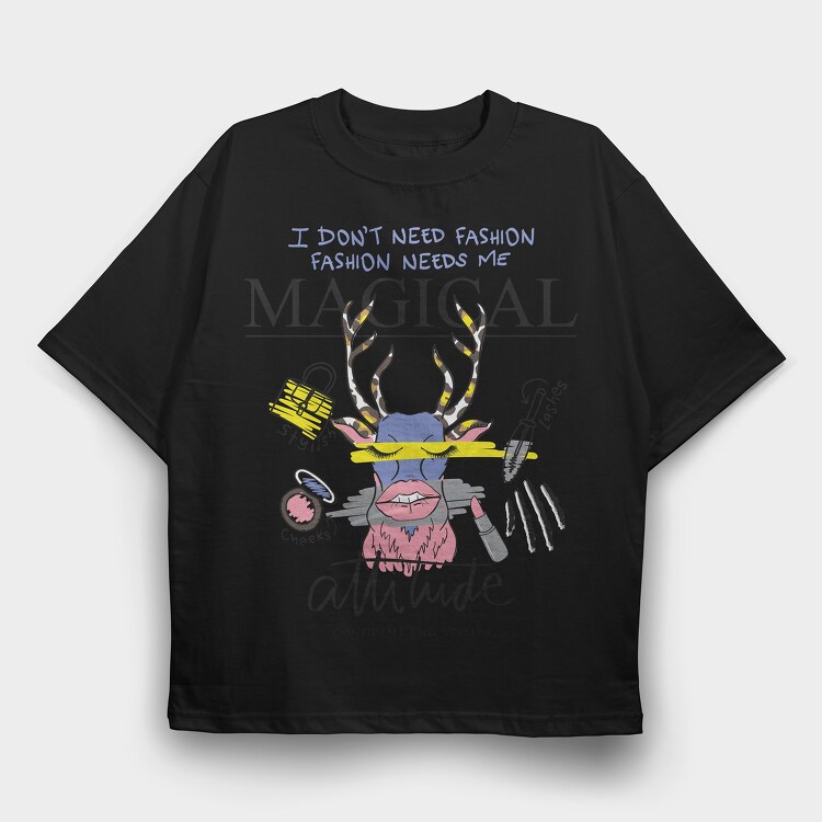 Magical, Tricou Oversize Barbati (Unisex)