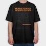 Marijuana 1, Tricou Oversize Barbati (Unisex)