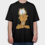 Cartoon Retro Garfield 5, Tricou Oversize Barbati (Unisex)