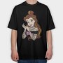 Princess Rockstar 10, Tricou Oversize Barbati (Unisex)