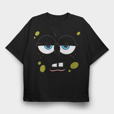 SpongeBob face 5, Tricou Oversize Barbati (Unisex)