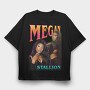 Megan Stallion, Tricou Oversize Barbati (Unisex)
