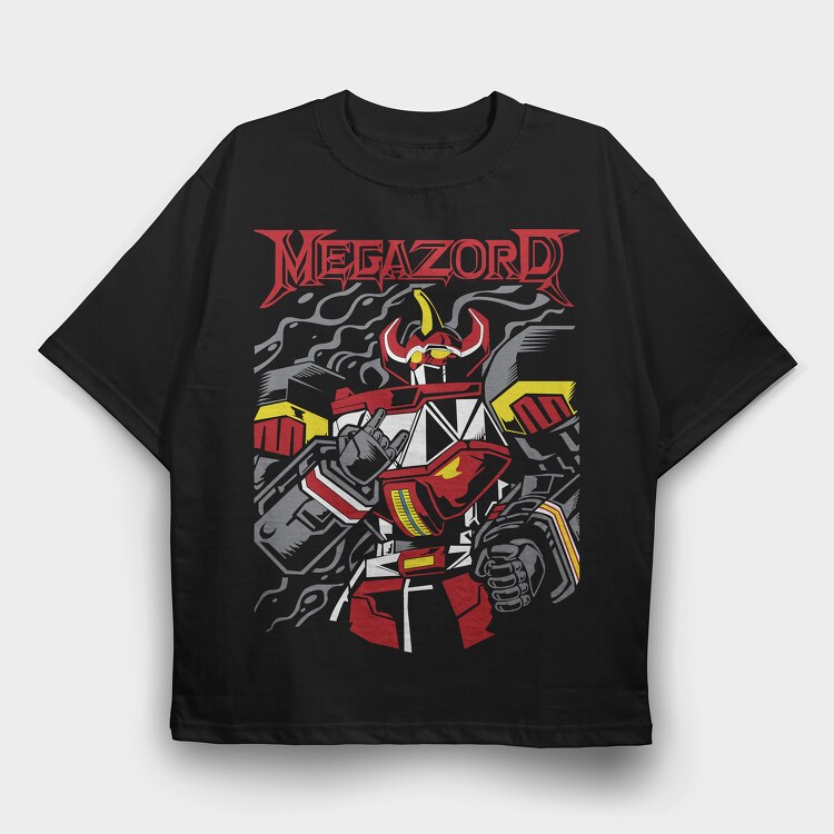Megazord, Tricou Oversize Barbati (Unisex)