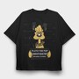 Prisoner Pluto the Pup, Tricou Oversize Barbati (Unisex)