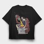 Prisoner Tasmanian Devil, Tricou Oversize Barbati (Unisex)