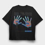 Feel The Pain 1, Tricou Oversize Barbati (Unisex)